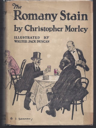 Item #000432 The Romany Stain. Christopher Morley