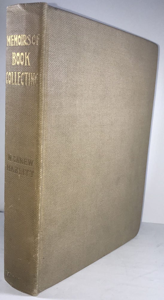 Item #000712 The Book Collector. W. Carew Hazlitt.