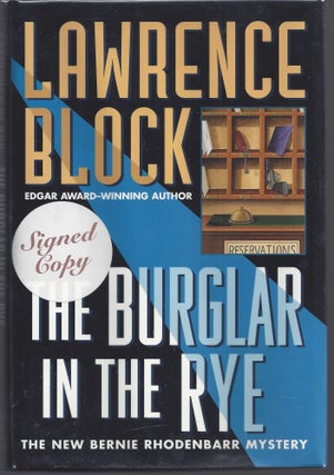 Item #000837 The Burglar in the Rye. Lawrence Block