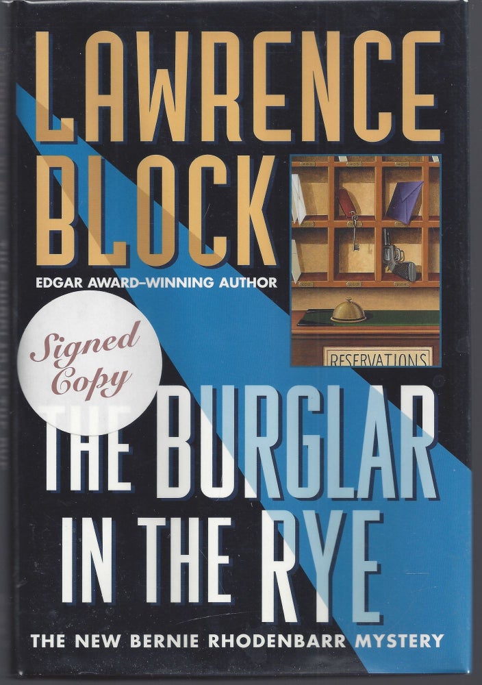 Item #000837 The Burglar in the Rye. Lawrence Block.