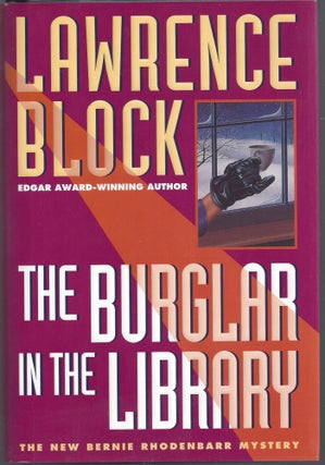 Item #000860 The Burglar in the Library. Lawrence Block