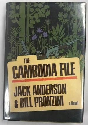 Item #001859 The Cambodia File. Jack Anderson, Bill Pronzini