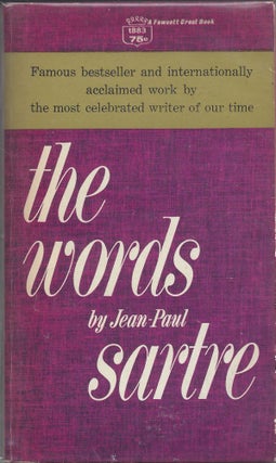Item #002545 The Words. Jean-Paul Sartre