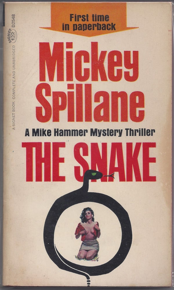 Item #002554 The Snake. Mickey Spillane.