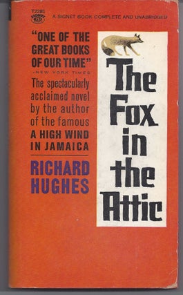 Item #002594 The Fox in the Attic. Richard Hughes