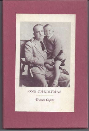 Item #002691 One Christmas. Truman Capote