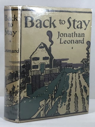 Item #003042 Back To Stay. Jonathan Leonard