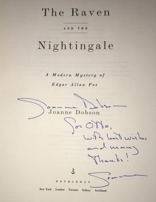 The Raven and the Nightingale (Association Copy from the Personal Collection of Otto Penzler)
