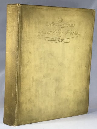 Item #004721 The Collected Poems of James Elroy Flecker - From the Private Library of Lillian...