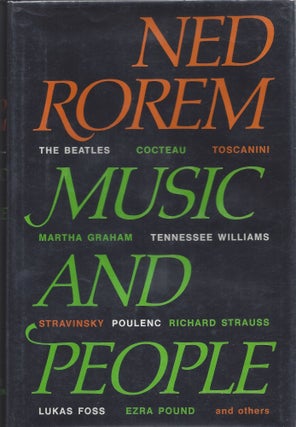 Item #004905 Music and People. Ned Rorem