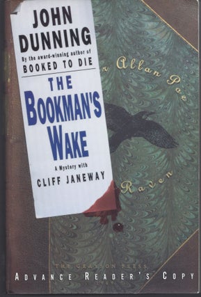 Item #005399 The Bookman's Wake - Advanced Reading Copy. John Dunning