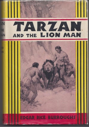 Item #006011 Tarzan and the Lion Man. Edgar Rice Burroughs