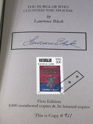 The Burglar Who Counted Spoons (Signed Limited Edition)