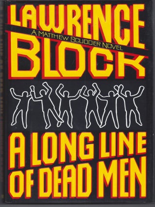 Item #006780 A Long Line of Dead Men. Lawrence Block