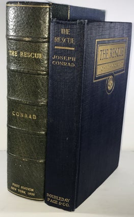 Item #007456 The Rescue; A Romance of the Shallows. Joseph Conrad