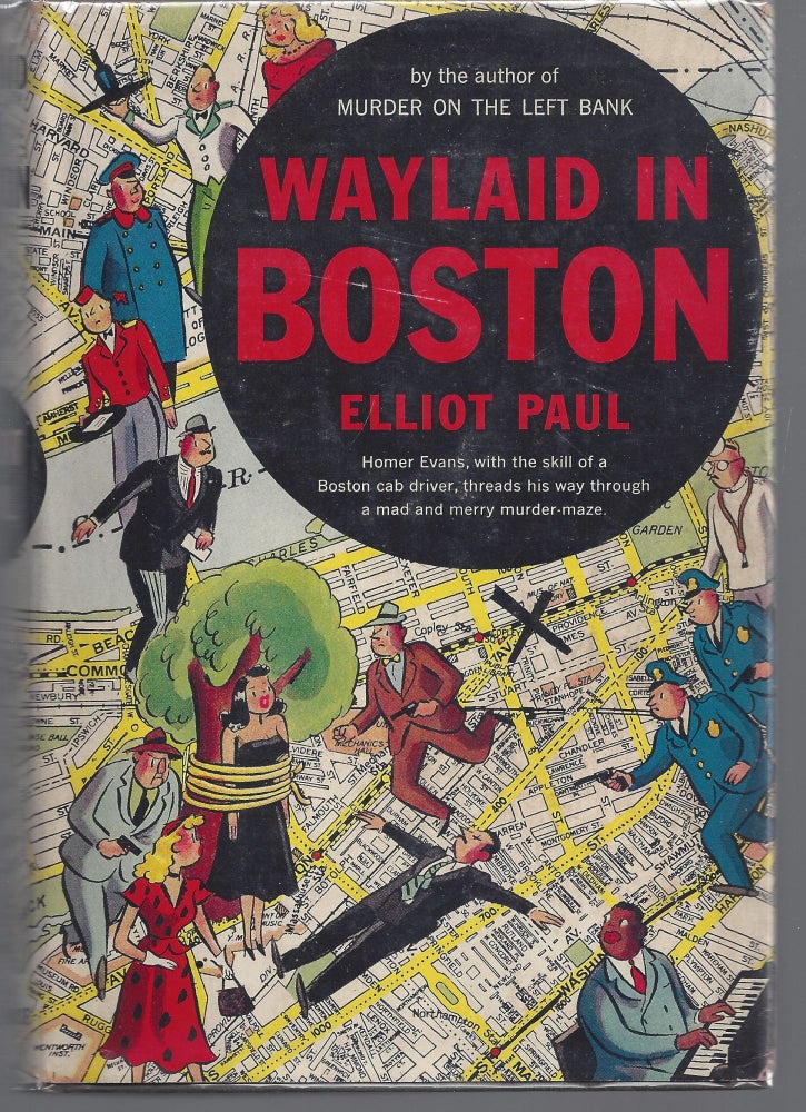 Item #008105 Waylaid in Boston. Elliot Paul.