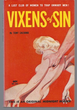 Item #008331 Vixens of Sin. Tony Calvano