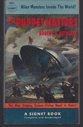 Item #008360 The Puppetmasters. Robert A. Heinlein