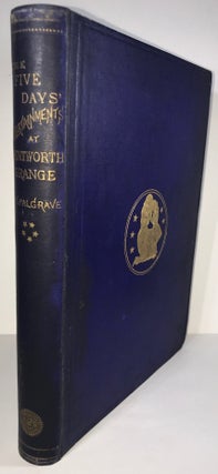 Item #008603 The Five Days Entertainments at Wentworth Grange. Francis Turner Palgrave