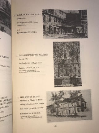 Catalogue of the Etchings of Joseph Pennell
