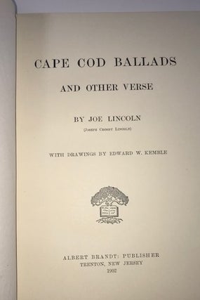 Cape Cod Ballads