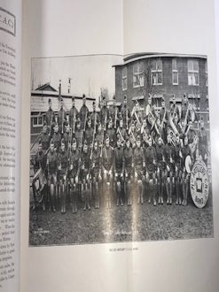 An Illustrated History of the 71st Artillery (C.A.C.) - Oranized in the Coast Defense of Bston, Mass. May 10,1918 Demobilized at Camp Devens, Mas March 6, 1919