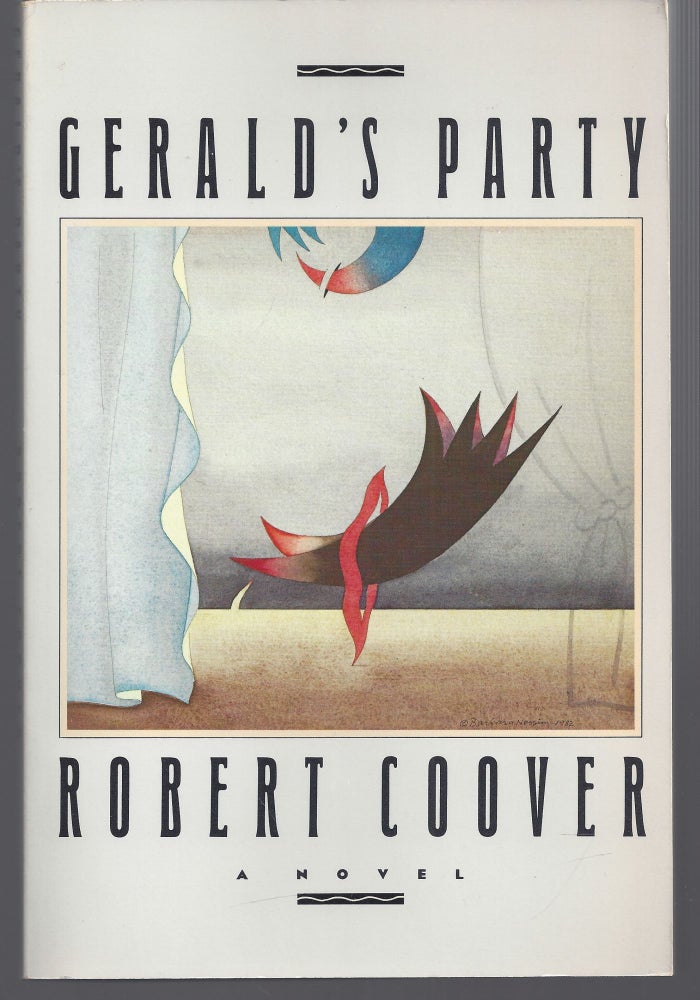 Item #009412 Gerald's Party (Advanaced Reading Copy). Robert Coover.