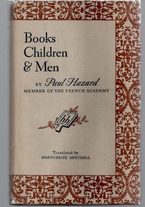 Item #009493 Children, Books and Men. Paul Hazard