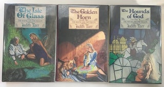 Item #009642 The Hound and the Falcon Trilogy: The Isle of Glass; The Golden Horn; The Hounds of...