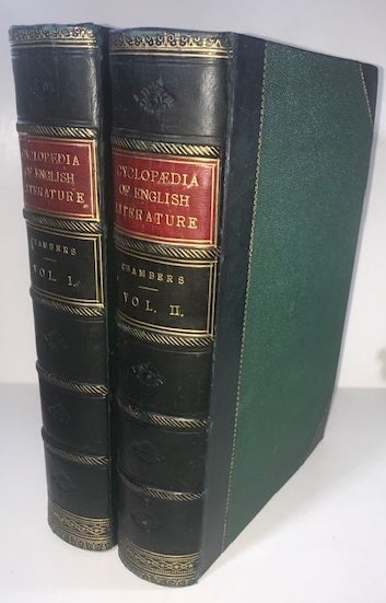 Item #009722 Cyclopaedia of English Literature: A History, Critical and Biographical, of British Authors from the Earliest to the Present Times. Robert Chambers.