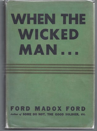 Item #009879 When The Wicked Man. For Maddox Ford