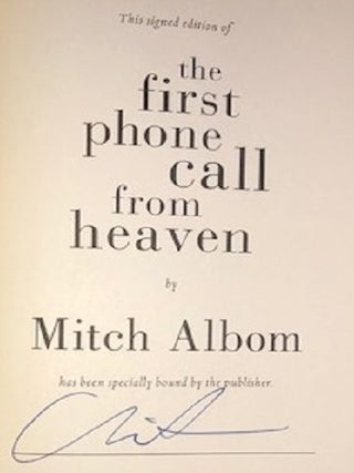 The First Phone Call from Heaven