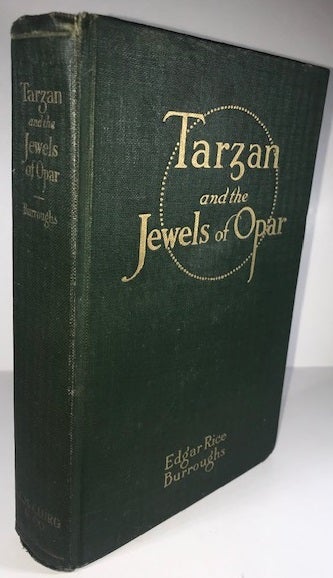 Item #010001 Tarzan and the Jewels of Opar. Edgar Rice Burroughs.