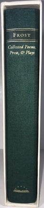 Item #010120 Robert Frost: Collected Poems, Prose, and Plays (Library of America). Robert Frost