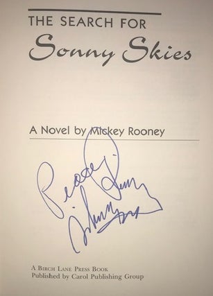 The Search for Sonny Skies (Signed First Edition)