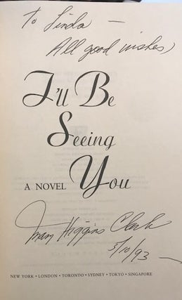 I'll Be Seeing You (Signed First Edition)