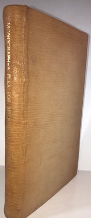 Item #010316 A Monograph of Privately Illustrated Books: A Plea for Bibliomania. Daniel M. Tredwell