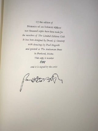 Memoirs of an Infantry Officer
