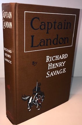 Captain Landon (Scarce 19th c. Dust-Jacket)