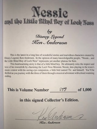 Nessie and the Little Blind Boy of Loch Ness (Signed First Limited Edition)