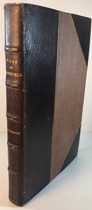 Item #010663 The Vicar of Wakefield (Signed Binding). Oliver Goldsmith