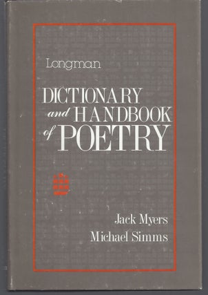 Item #010737 Longman Dictionary and Handbook of Poetry (Longman English and Humanities Series)....