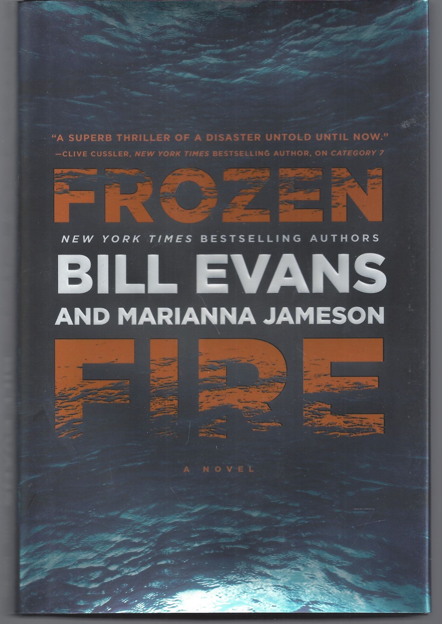Frozen Fire Signed First Edition | Bill Evans, Marianna Jameson | 1st ...
