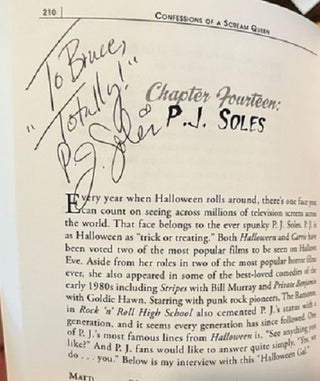Confessions of a Scream Queen (Signed by Author and several "Scream Queens")