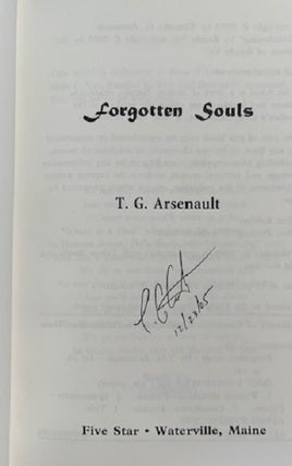 Forgotten Souls (Signed First Edition)