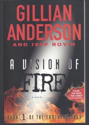 Item #010863 A Vision of Fire. Gillian Anderson, Jeff Rovin