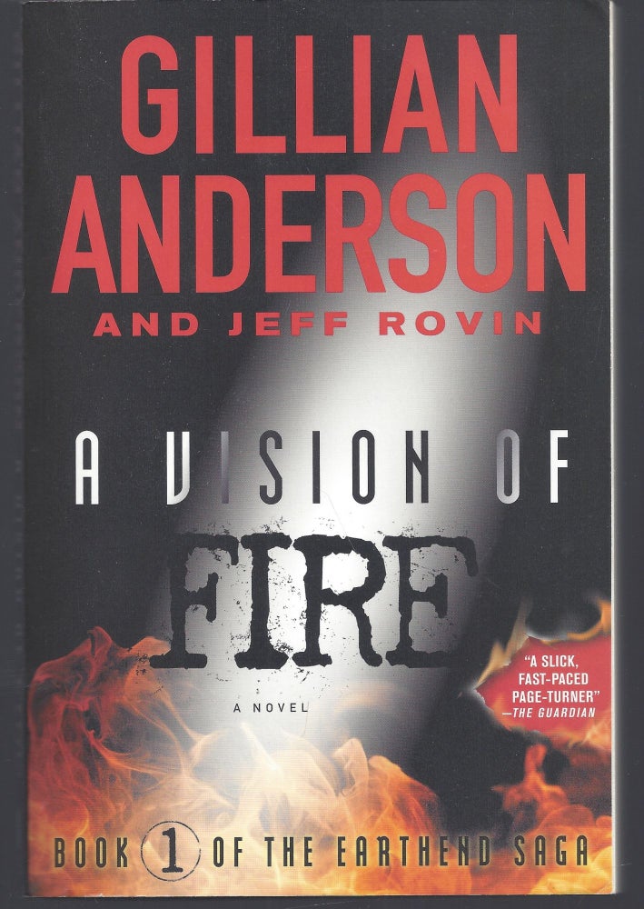 Item #010863 A Vision of Fire. Gillian Anderson, Jeff Rovin.