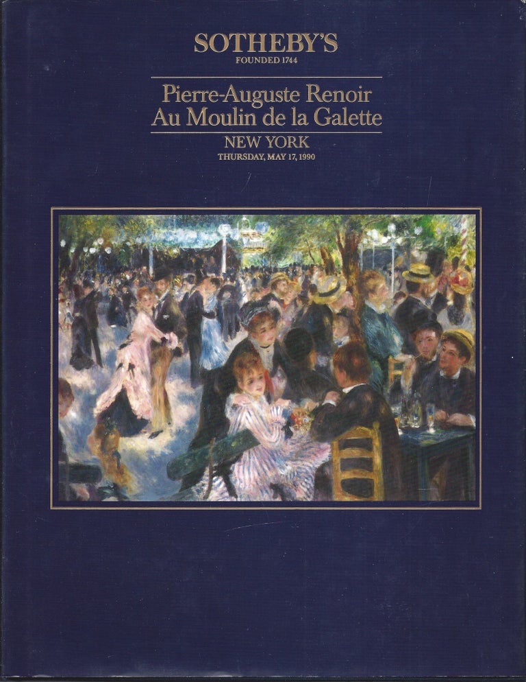 Item #010930 Pierre-Auguste Renoir - Au Moulin de la Galette (Auction Prospectus)