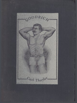 Item #010995 Goodrich & The Haggard Ode & The Disfiguration. Carl Thayler