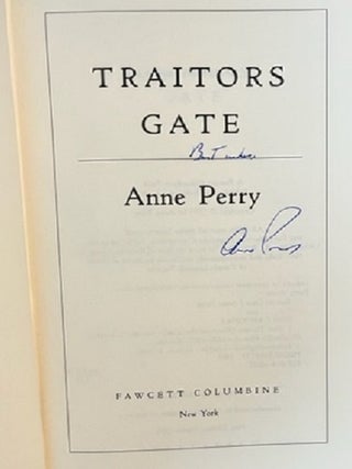 Traitors Gate (Signed First Edition)